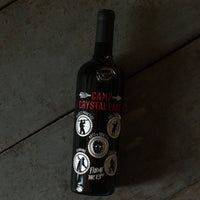 Friday the 13th Camp Activities Etched Wine