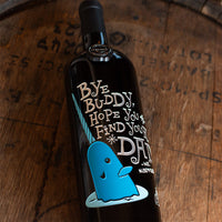 Elf Mr. Narwhal Etched Wine