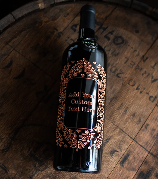 Custom etched bottle 