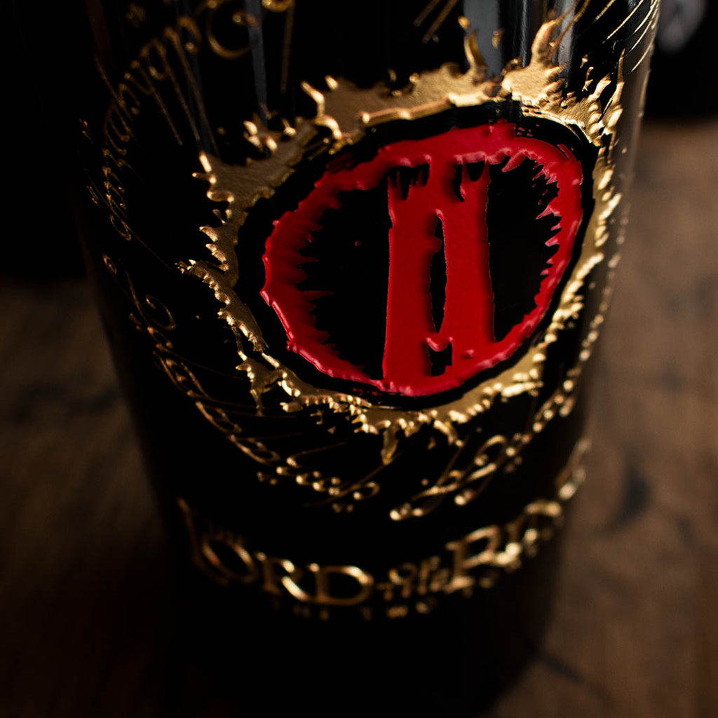 The Lord of the Rings Eye Etched Wine