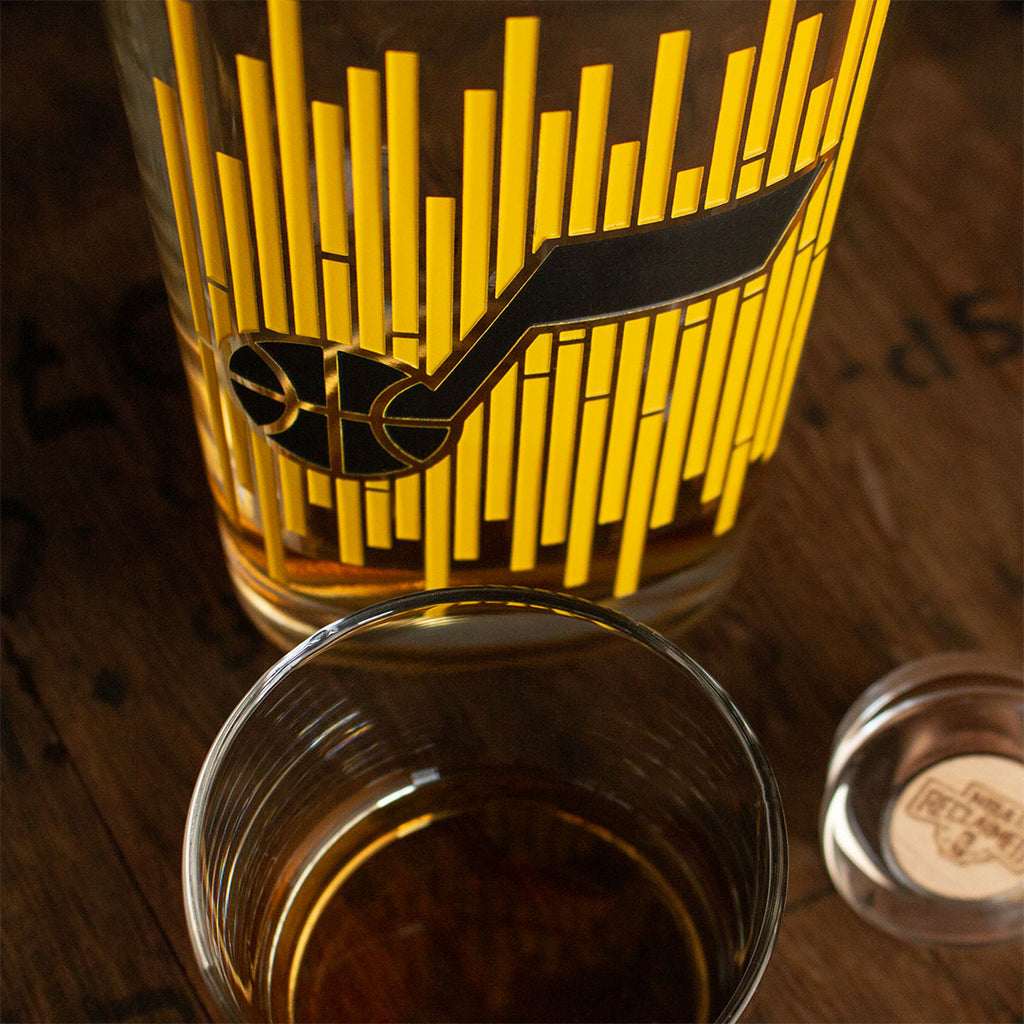 Utah Jazz Court Spirits Decanter