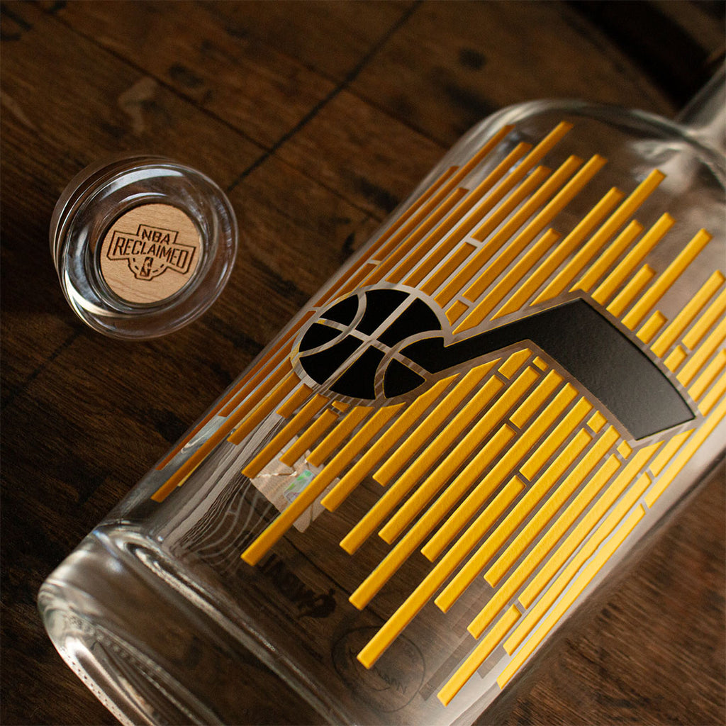 Utah Jazz Court Spirits Decanter