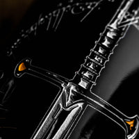The Lord of the Rings Narsil Etched Wine