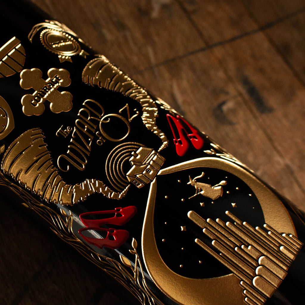 The Wizard of Oz Tornado Etched Wine