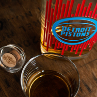 Detroit Pistons Court Decanter