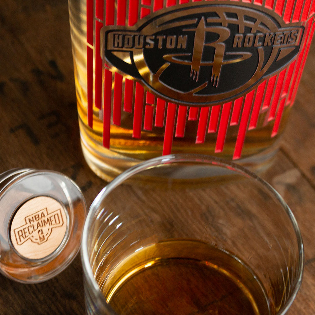 Houston Rockets Court Decanter
