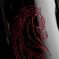 The Lord of the Rings Rohan Etched Wine