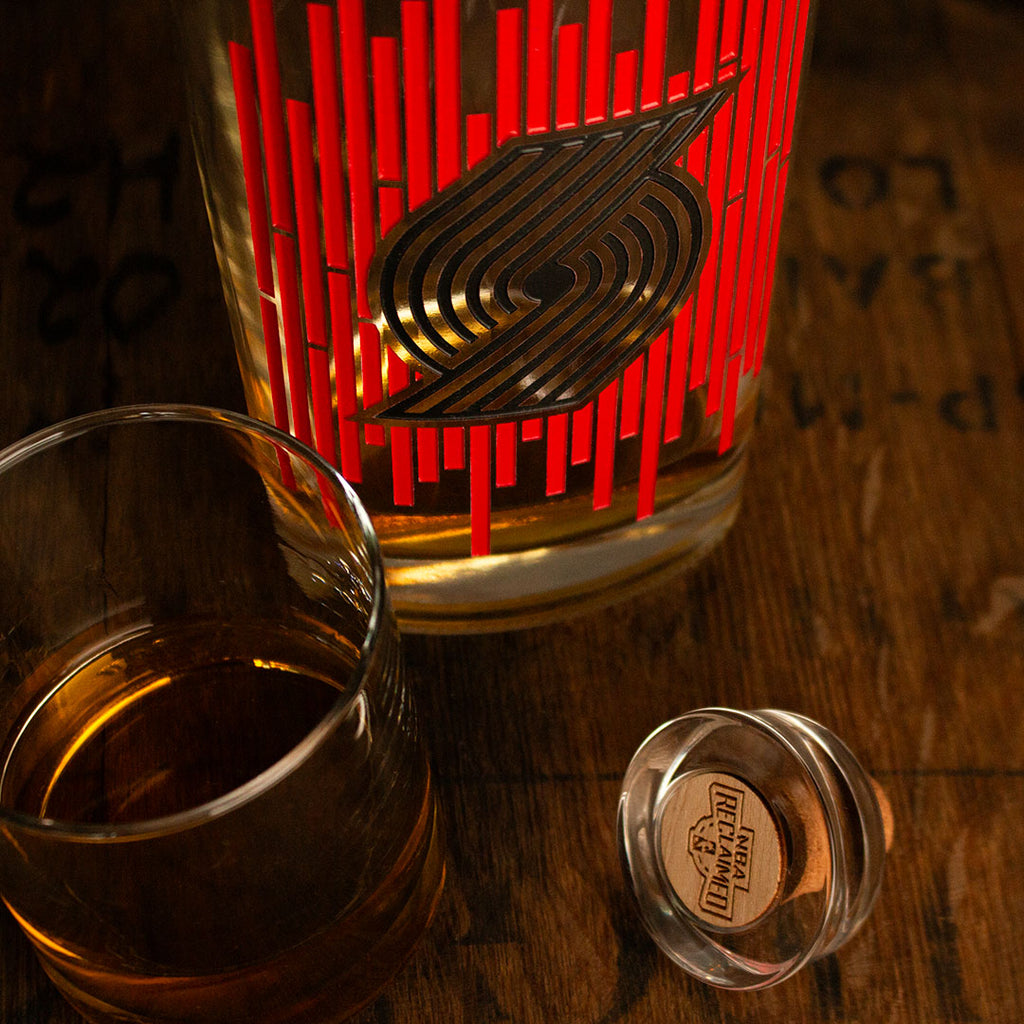Portland Trail Blazers Court Decanter