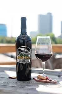 Colorado State Farewell Hughes Etched Wine Bottle