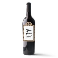 Custom Pet Photo Label Cabernet Sauvignon