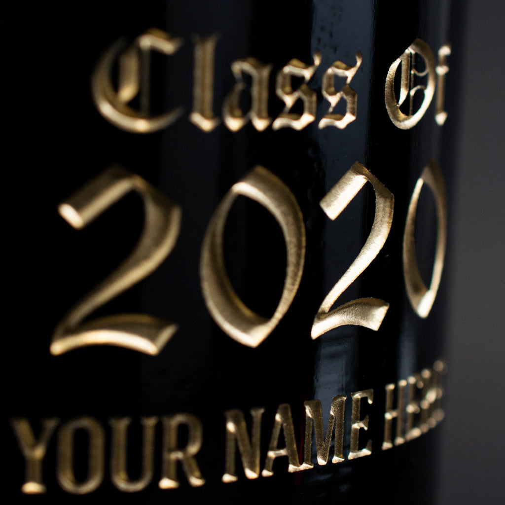 Louisiana State University Custom Alumni Etched Wine