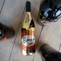 Cincinnati Bengals Retro Logo Cabernet Sauvignon