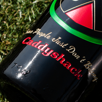 Caddyshack Buschwood Crest Etched Wine
