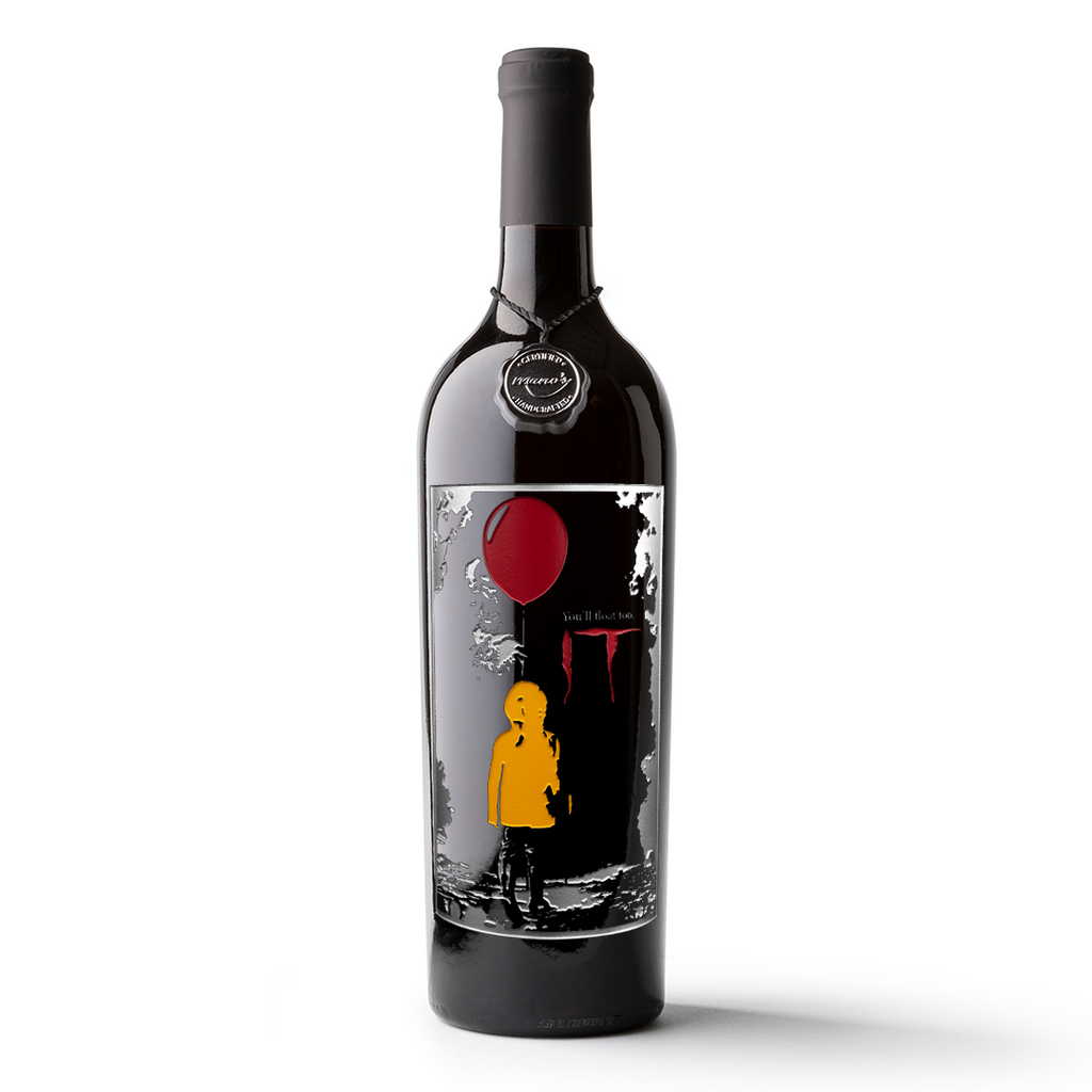IT Chapter 1 Poster Etched Wine