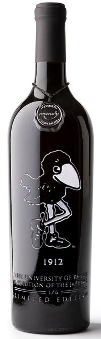 University of Kansas Evolution Etched Wine 6 Pack