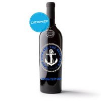 Lake Days are the Best Custom Etched Wine