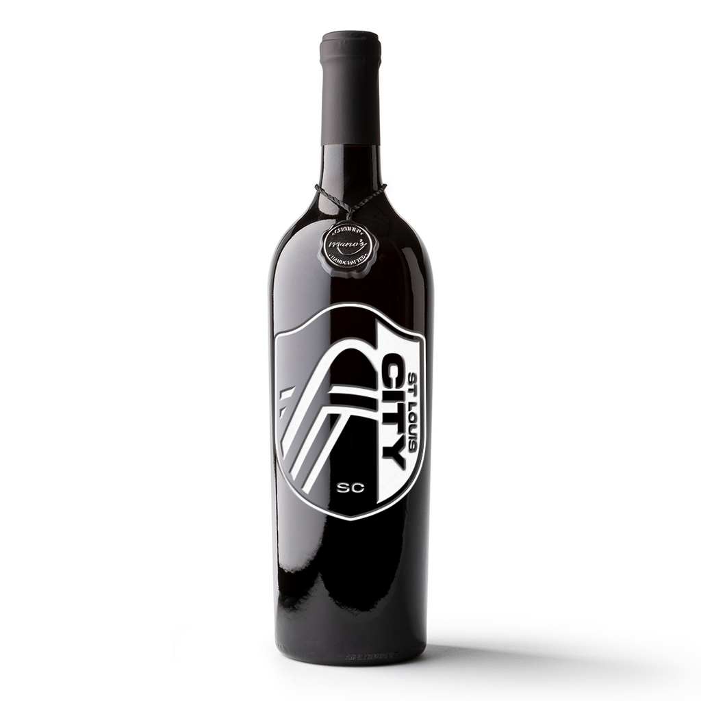 St. Louis City SC Etched Wine