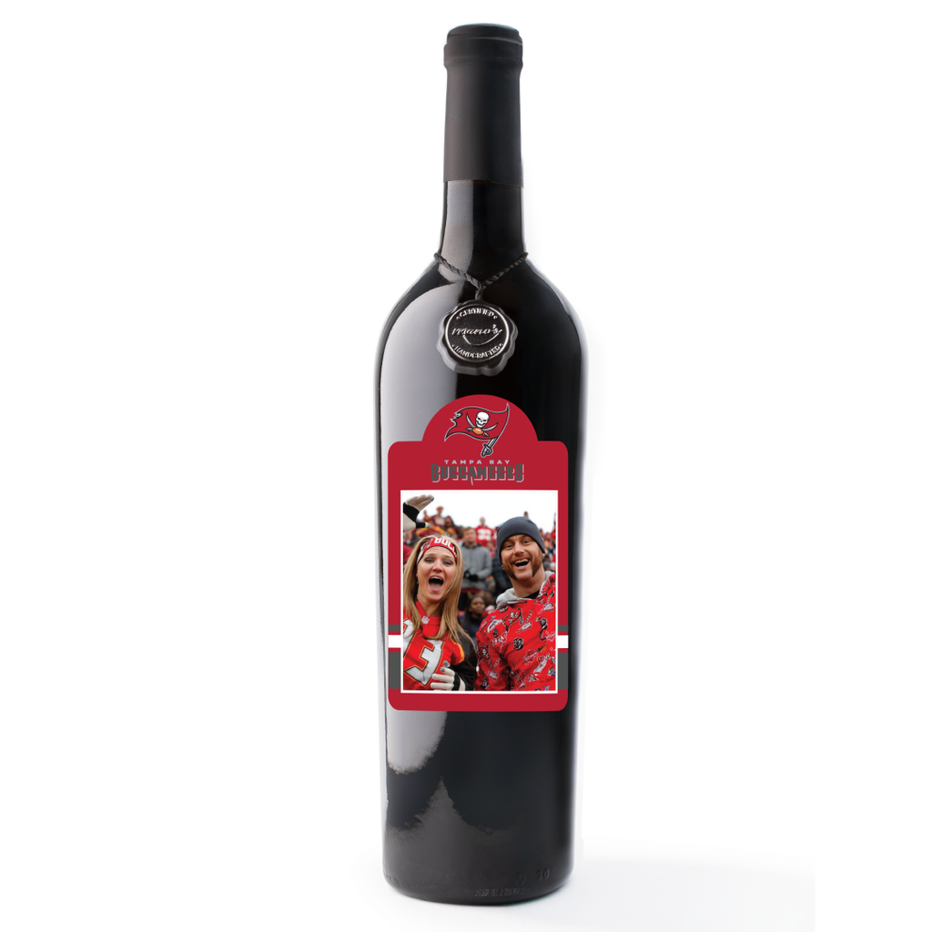 Tampa Bay Bucs Custom Photo Label
