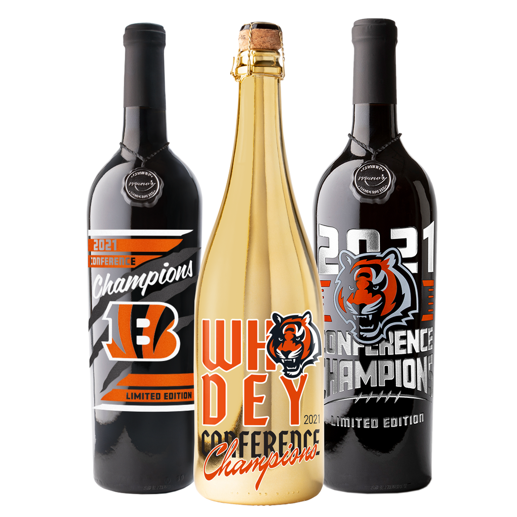 Cincinnati Bengals 2021 Conference Champions 3 Pack