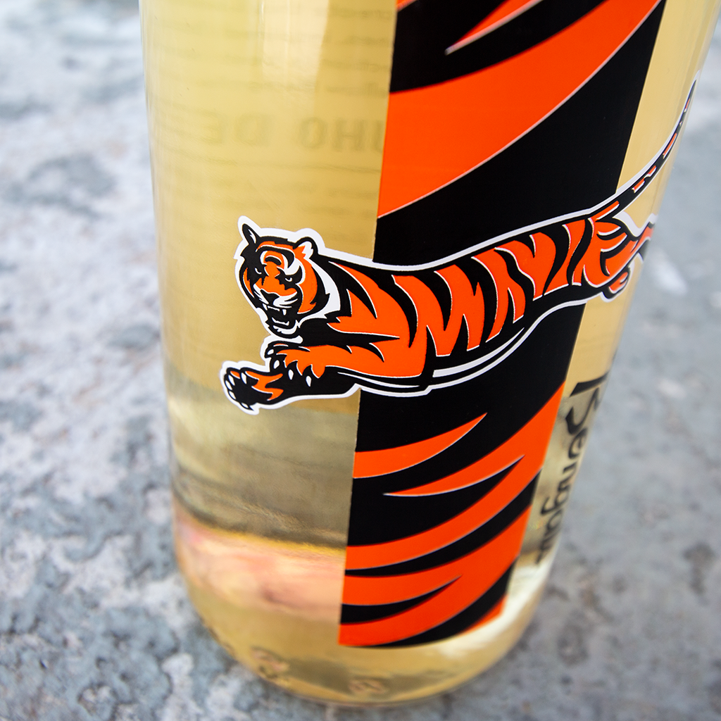 Cincinnati Bengals Retro Logo Sauvignon Blanc