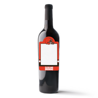 Cleveland Browns Custom Photo Frame Labeled Wine