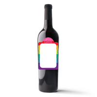 Pride Custom Photo Label Wine
